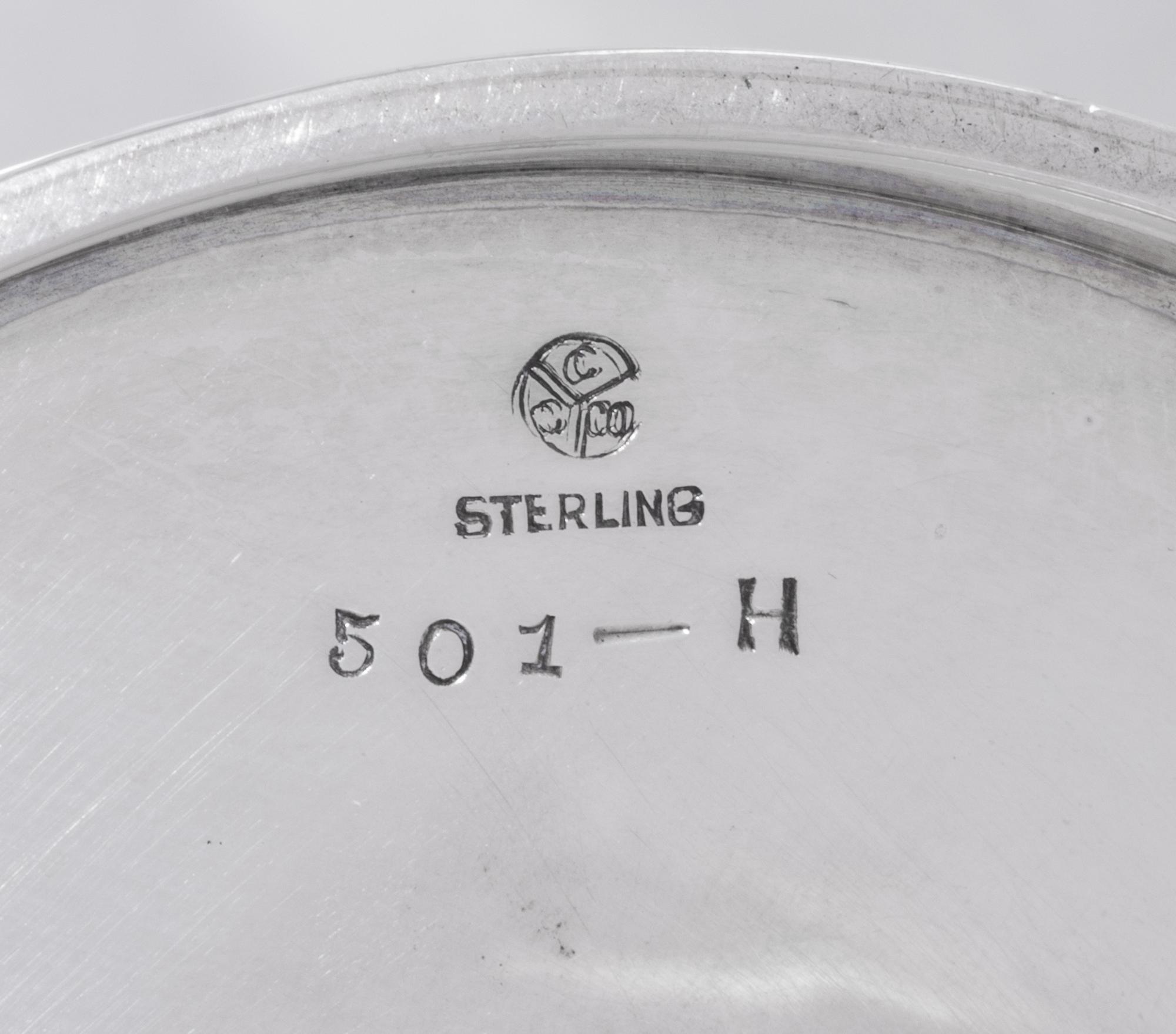 Twelve American Silver Table Articles