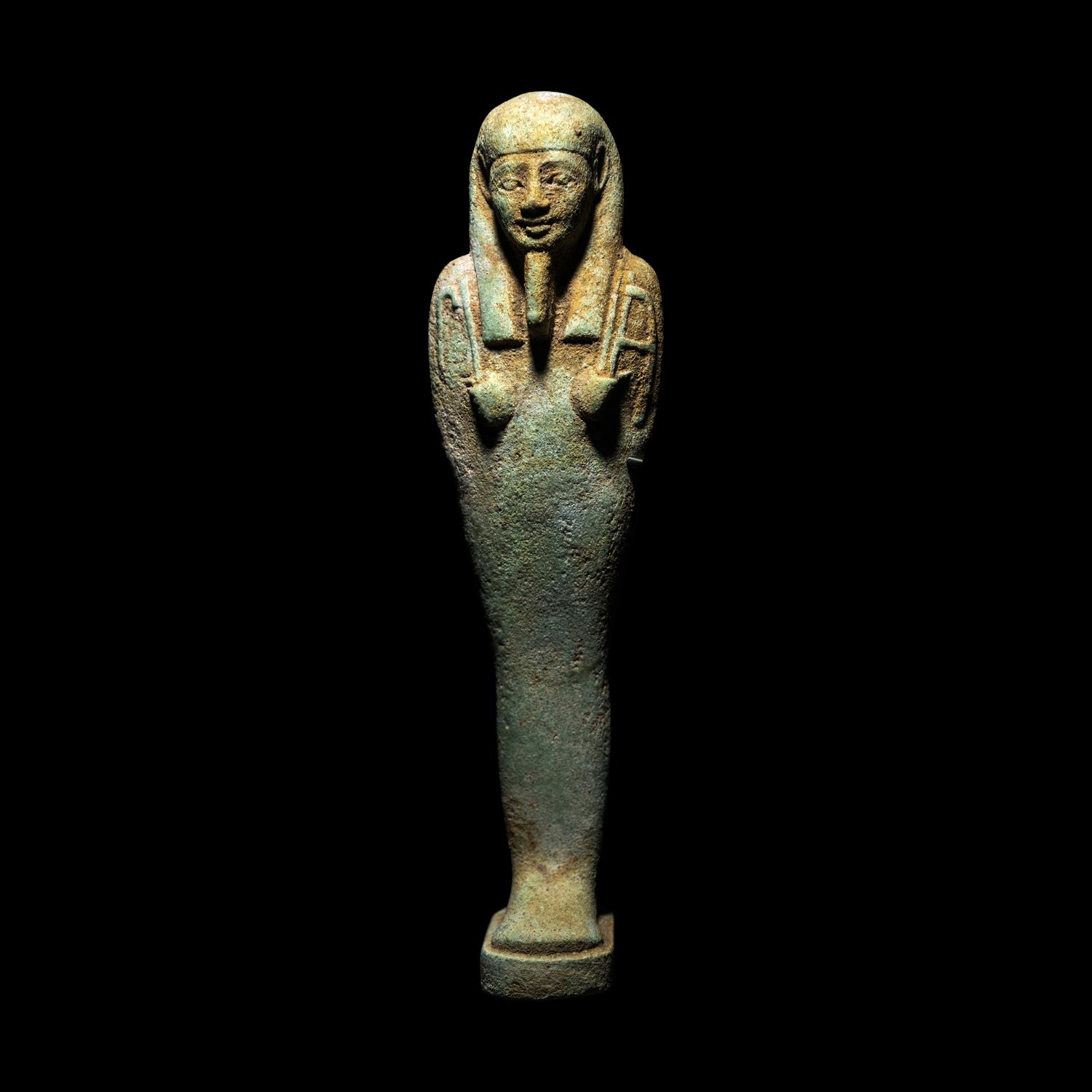 An Egyptian Faience Ushabti