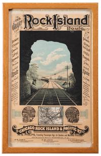 [TRANSPORTATION]. The Great Rock Island Route . Chicago: J.M.W. Jones Stationery & Print Co.