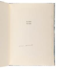 BECKETT, Samuel (1906-1989). Ill Seen Ill Said . Northridge, CA: Lord John Press, 1982.