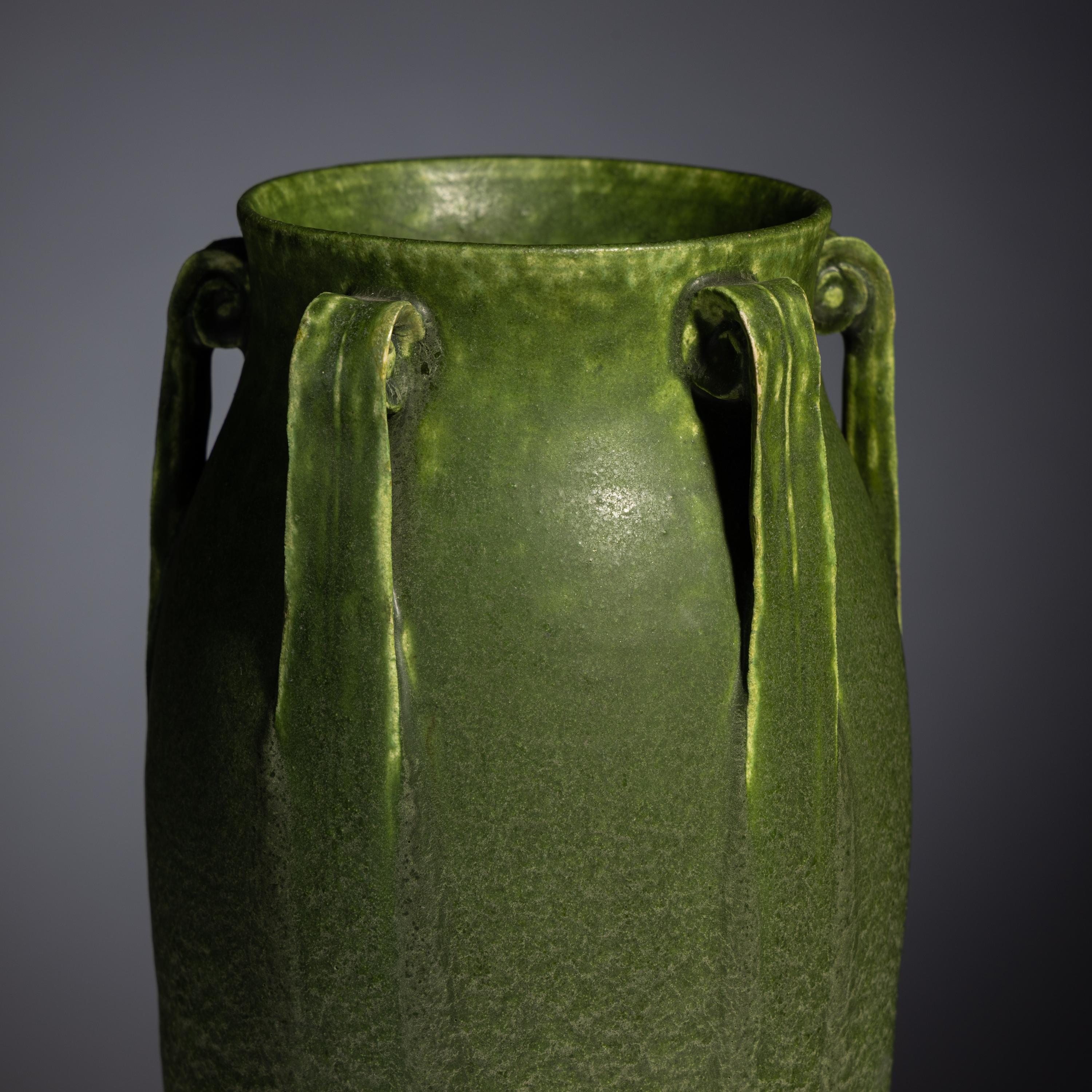 Fern-Handled vase