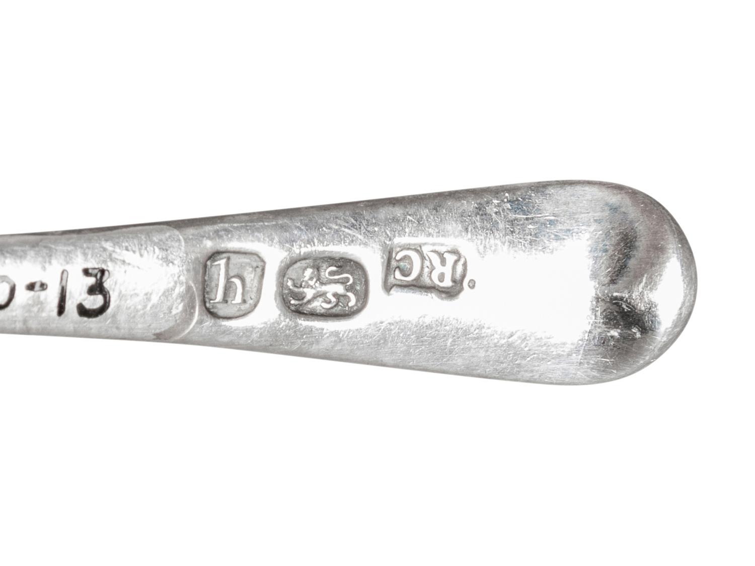 A Set of Six George III Silver Condiment Spoons