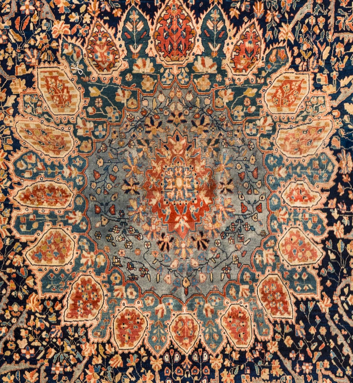 A Large Feraghan Sarouk Rug