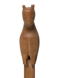 Northwest Coast Carved Figural Wooden Spoon