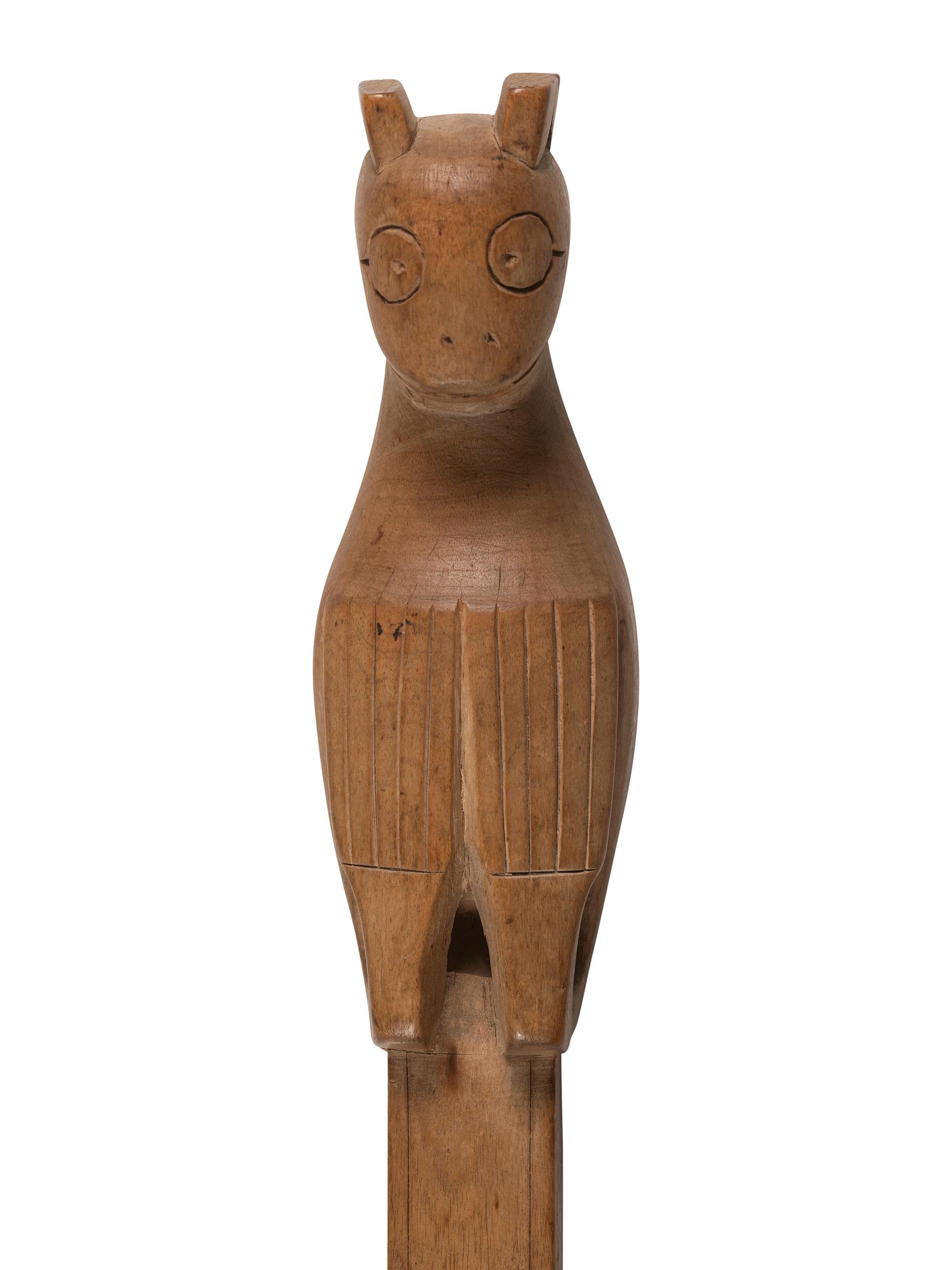Northwest Coast Carved Figural Wooden Spoon