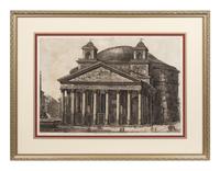 Veduta del Pantheon di Agrippa