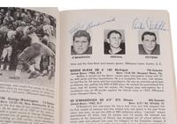 A 1968 Chicago Bears Signed Autograph Media Guide Including George Halas and Gale Sayers (PSA Authentic),