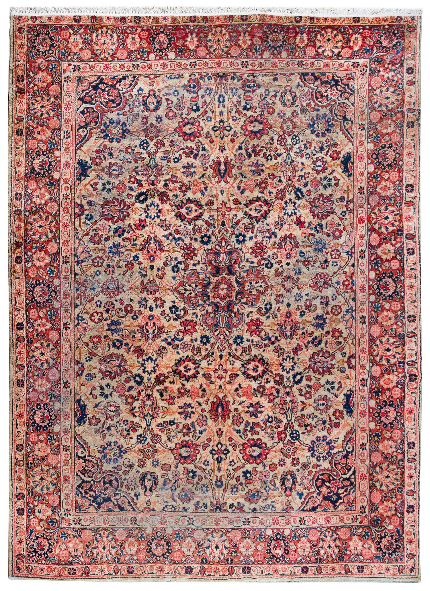 A Kirman Wool Rug