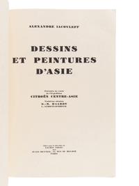 IACOVLEFF, Alexandre (1887-1938). Dessins et Peintures d'Asie. Exécutés au Cours de l'Expedition Citroën Centre-Asie . Paris: Jules Meynial, 1934.