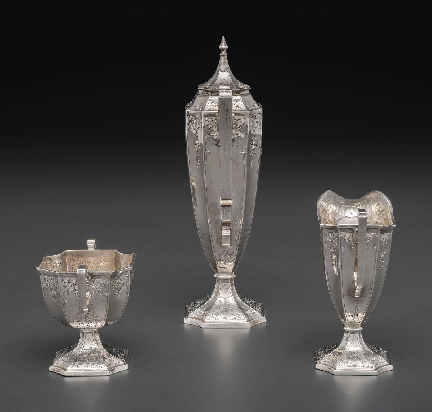 An American Silver Demitasse Service