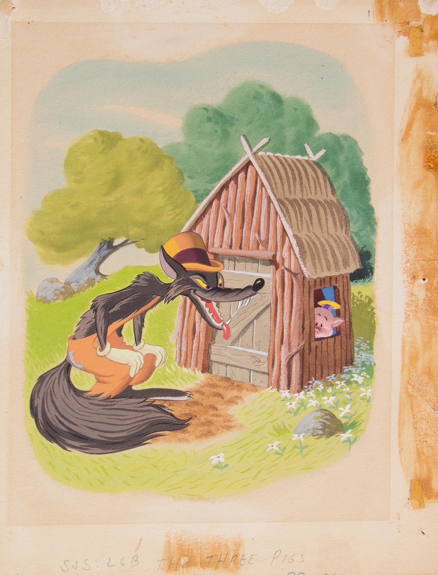 A Collection of Walt Disney Illustration Boards