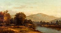Mountain Landscape with River