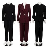 Three Thierry Mugler Two-Piece Suits, 1985-95