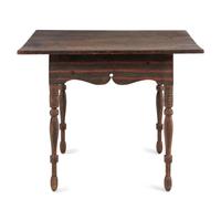 A Painted and Grained Tea Table