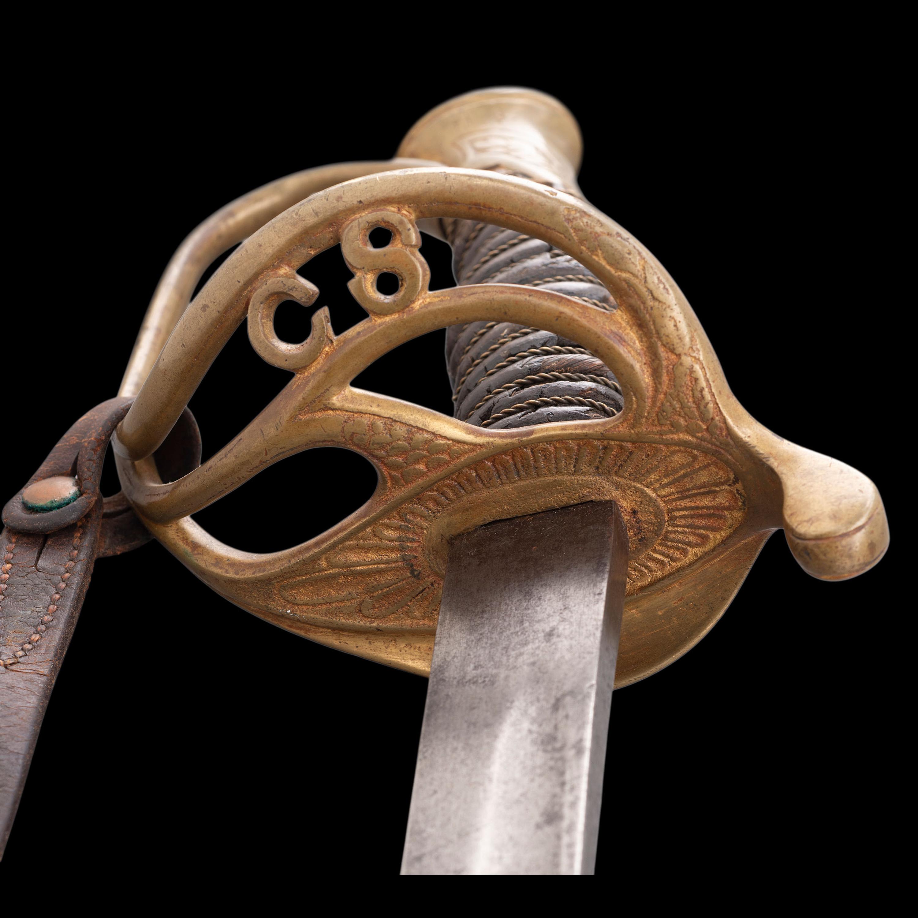 Thomas Leech & Co Floating CS Staff & Field Officers Sword