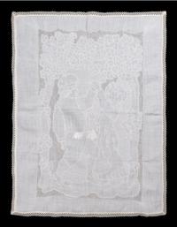 Collection of Six Cotton and Linen Lace Items