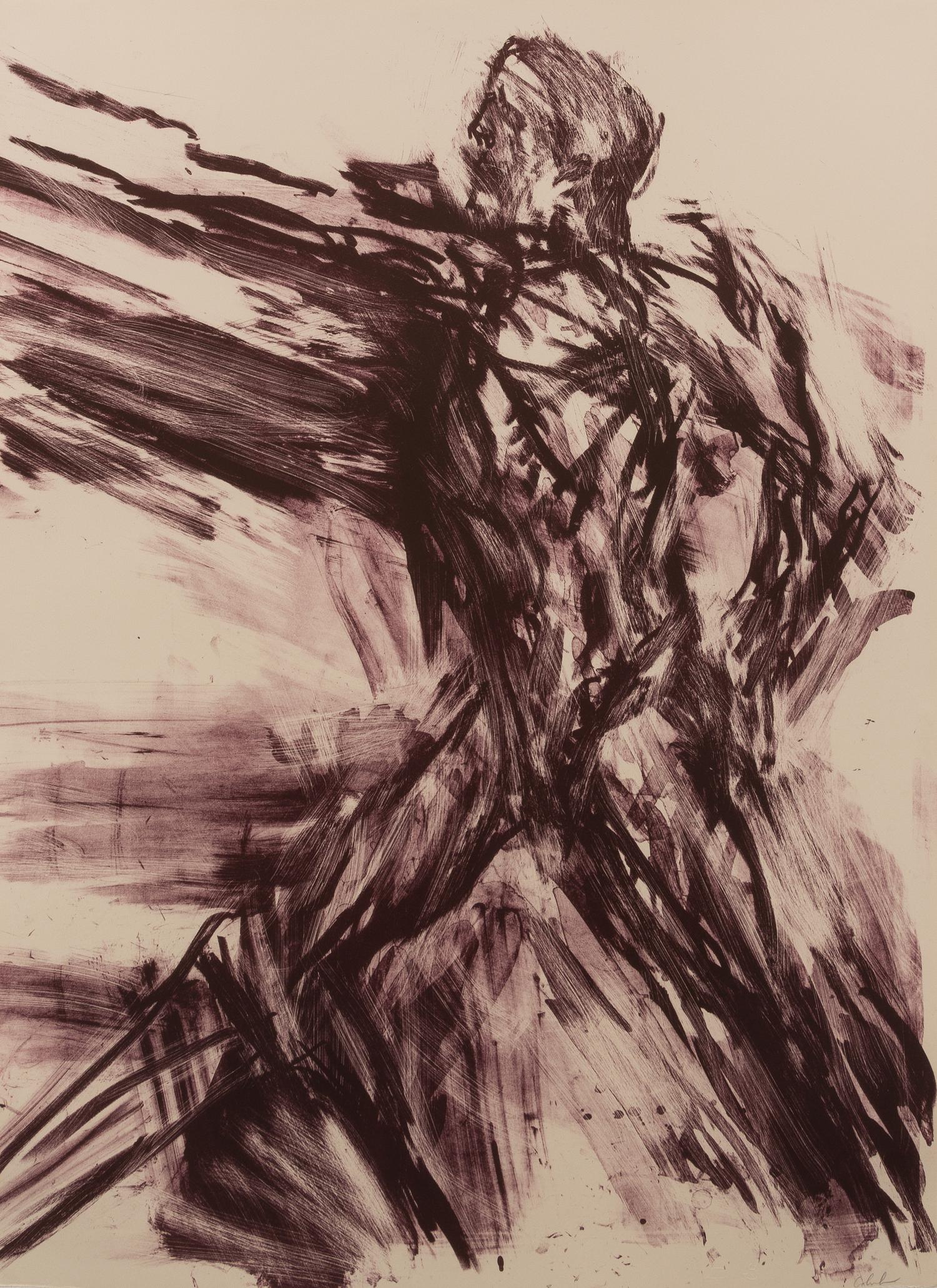 Leon Golub, (American, 1922-2004), Warrior (from Agon), 1965