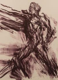 Leon Golub, (American, 1922-2004), Warrior (from Agon), 1965