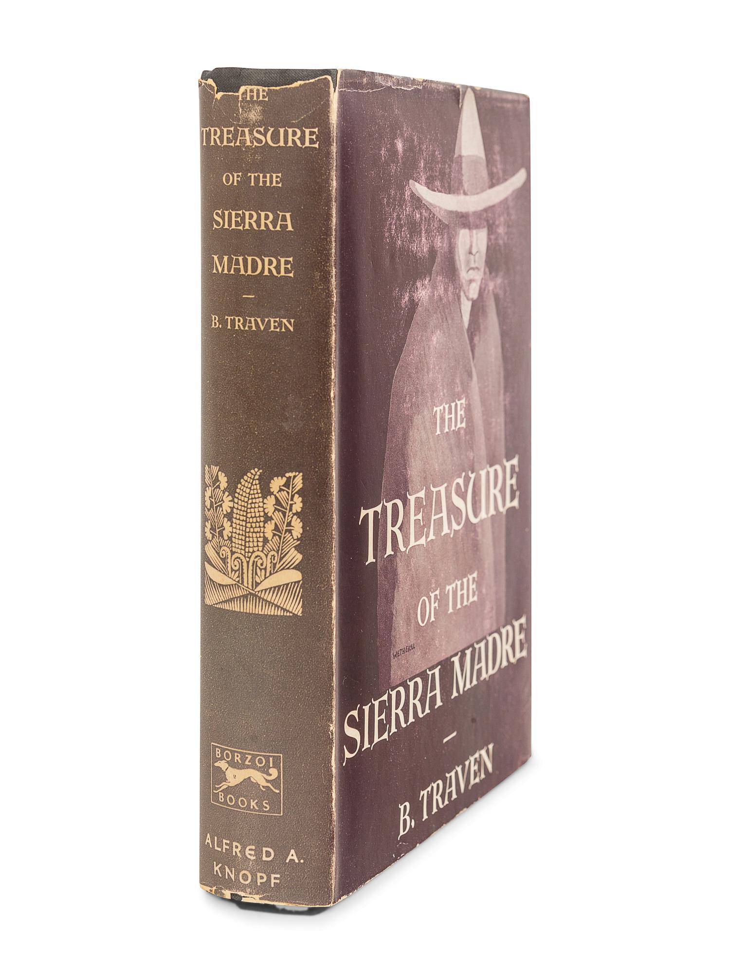 TRAVEN B. (1882-1969). Treasure of the Sierra Madre. New York: Alfred A. Knopf, 1935.