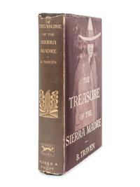 TRAVEN B. (1882-1969). Treasure of the Sierra Madre. New York: Alfred A. Knopf, 1935.