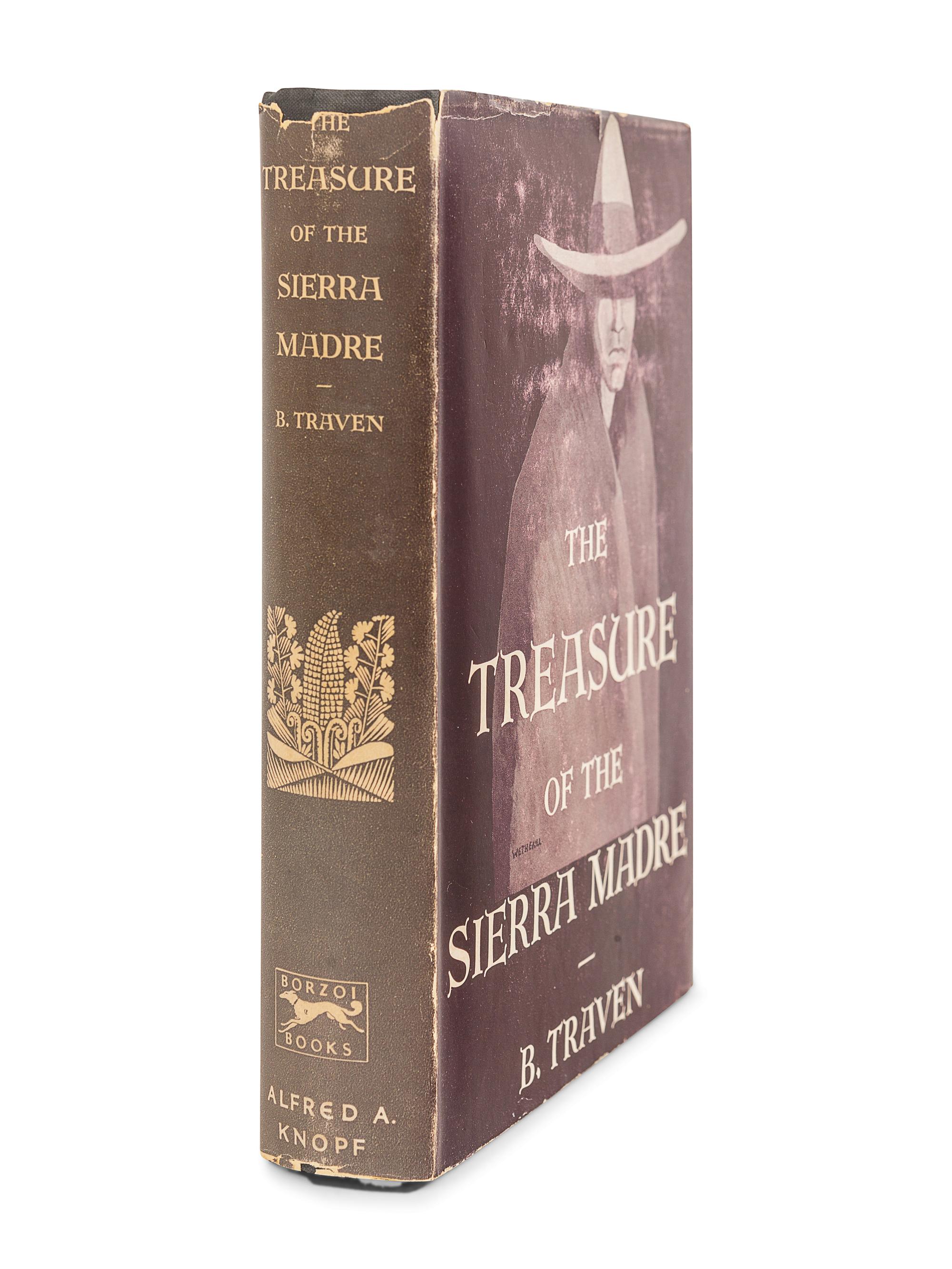 TRAVEN B. (1882-1969). Treasure of the Sierra Madre. New York: Alfred A. Knopf, 1935.