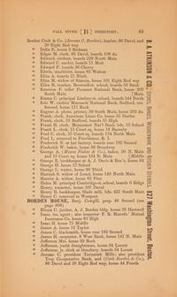 [Americana] [Borden, Lizzie] The Fall River Directory, 1892, 1893, 1894