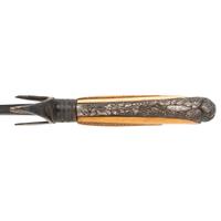 Philadelphia Bird's Head Pommel Silver Hilted Officer's Saber with Silver Mounted Leather Scabbard
