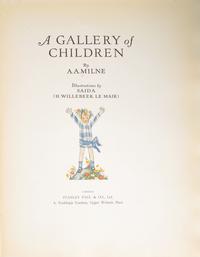 [Children's & Illustrated] Milne, A.A. A Gallery of Children