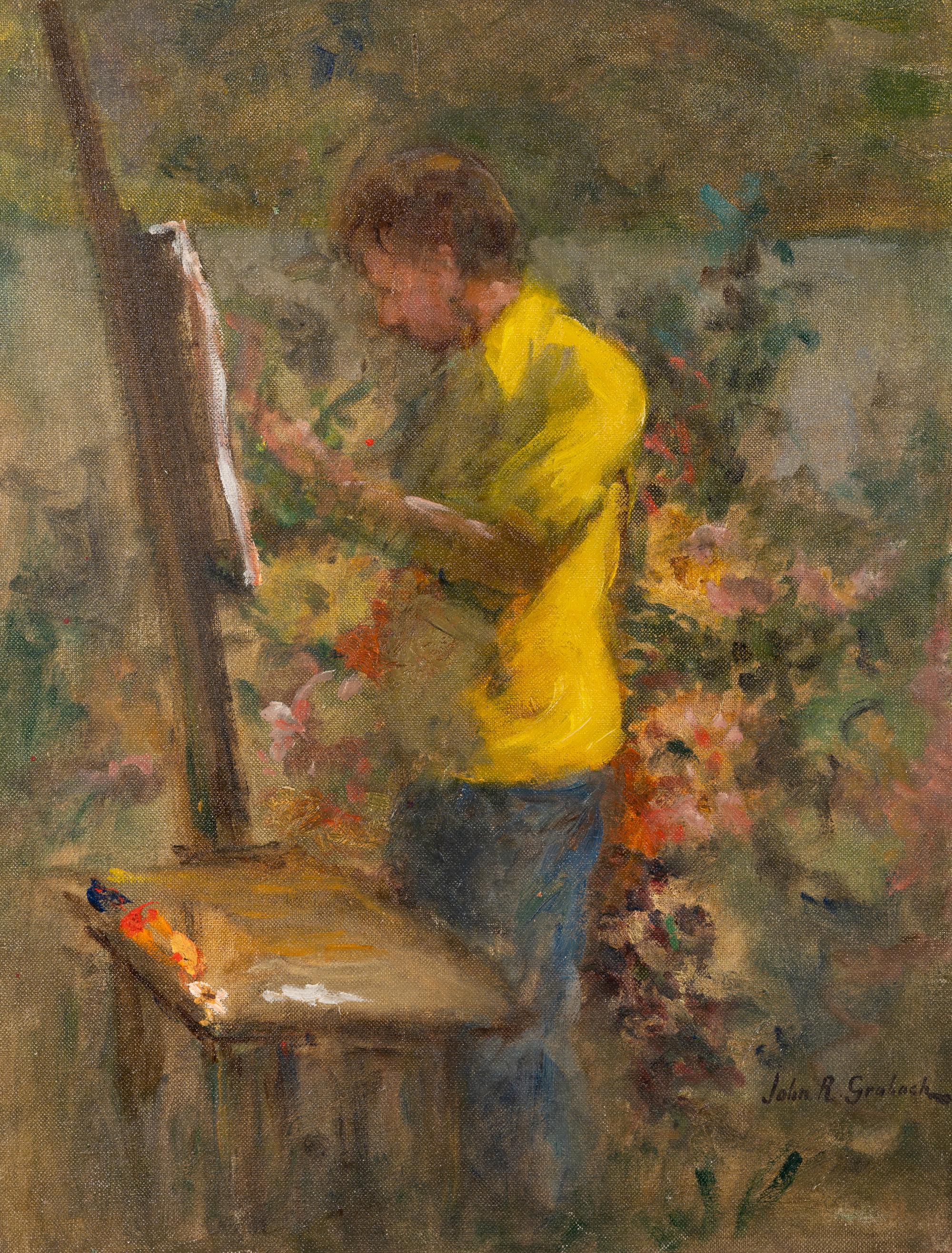At the Easel