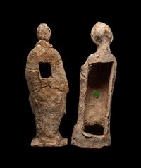 Two Boeotian Terracotta Figures