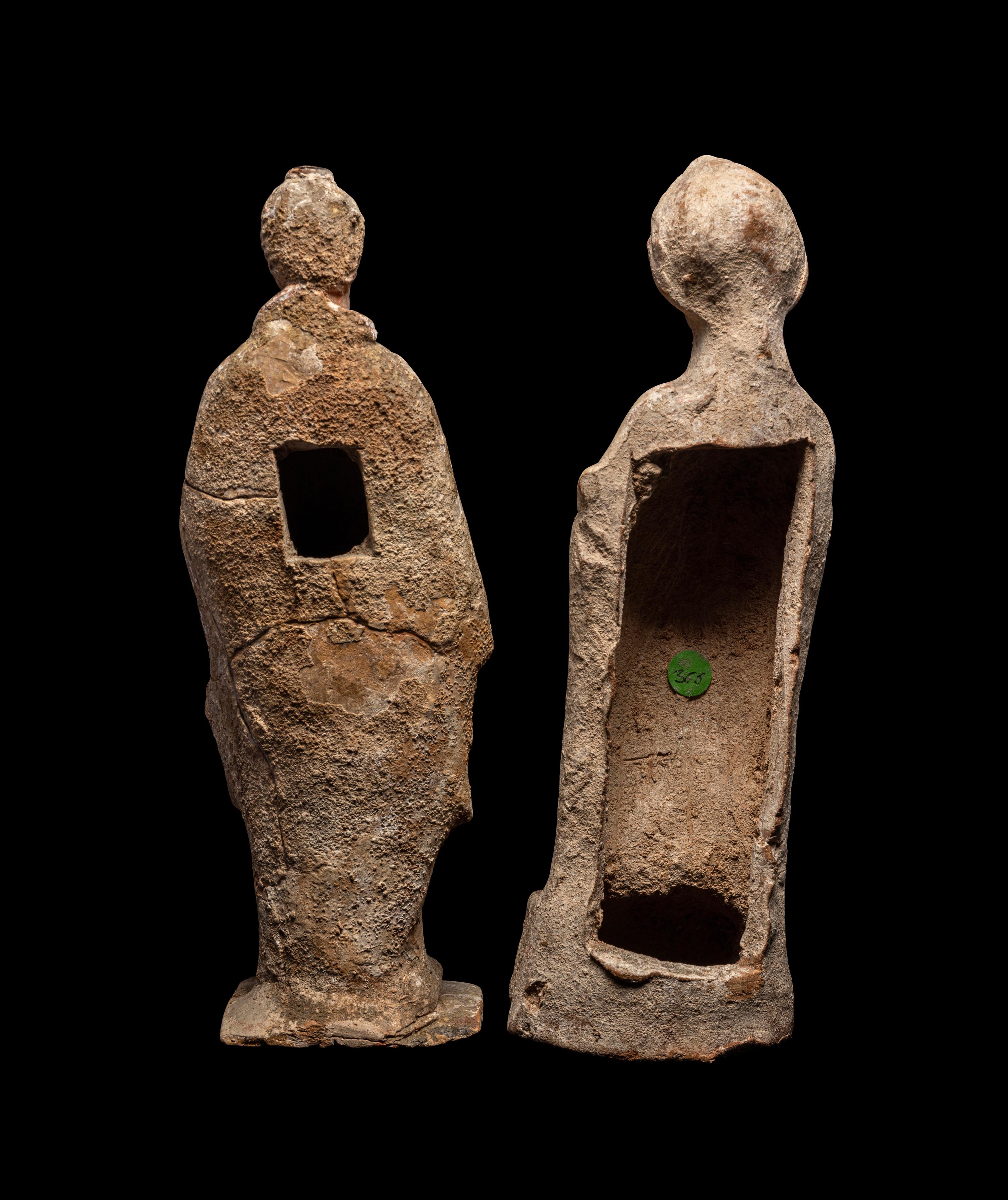 Two Boeotian Terracotta Figures