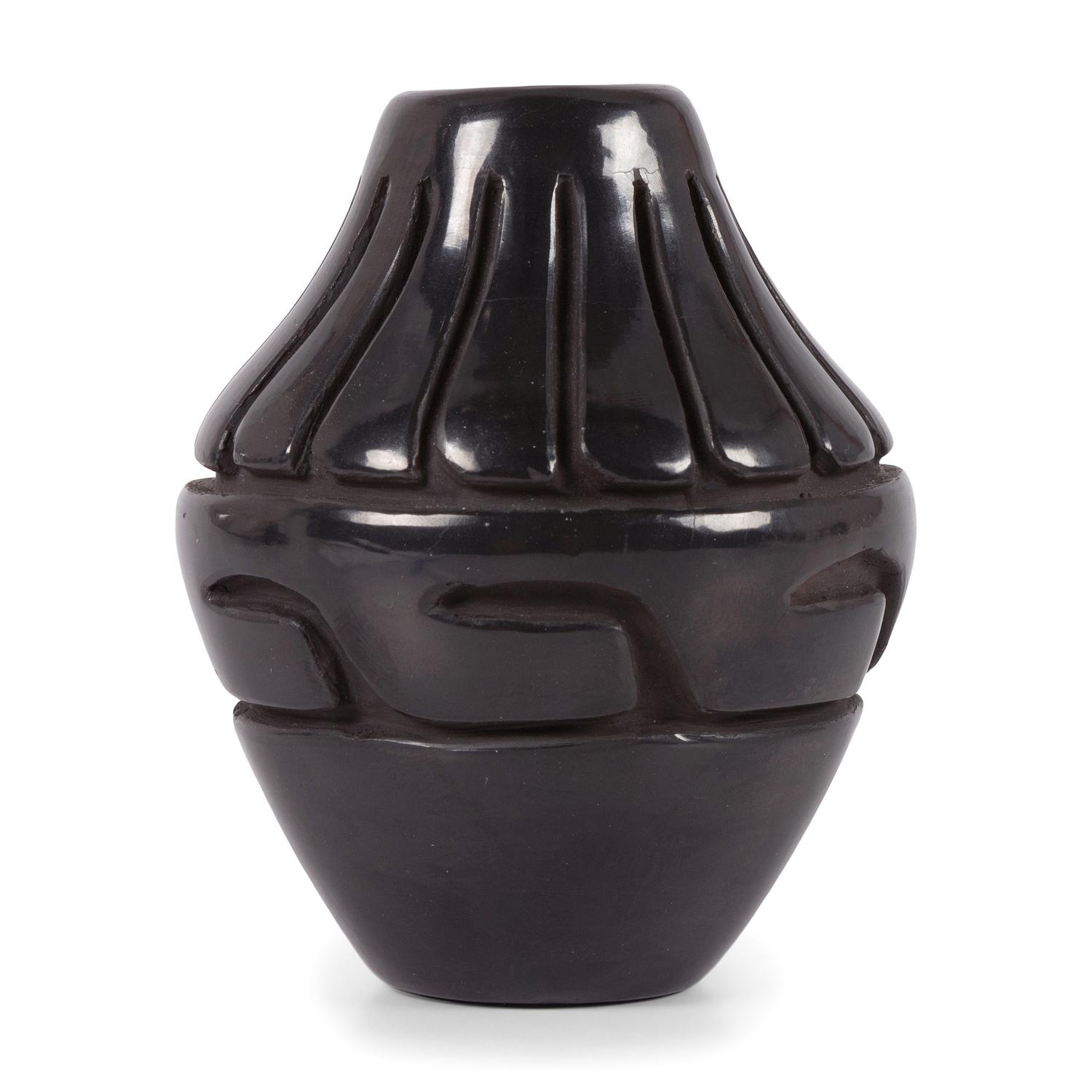 Small Blackware Pottery Vase