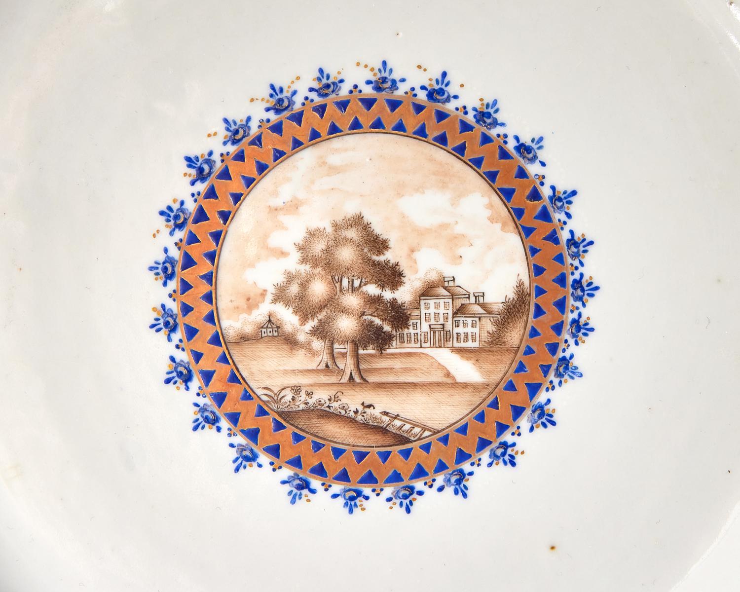 A Group Of Eight Assorted Chinese Export Porcelain Tablewares