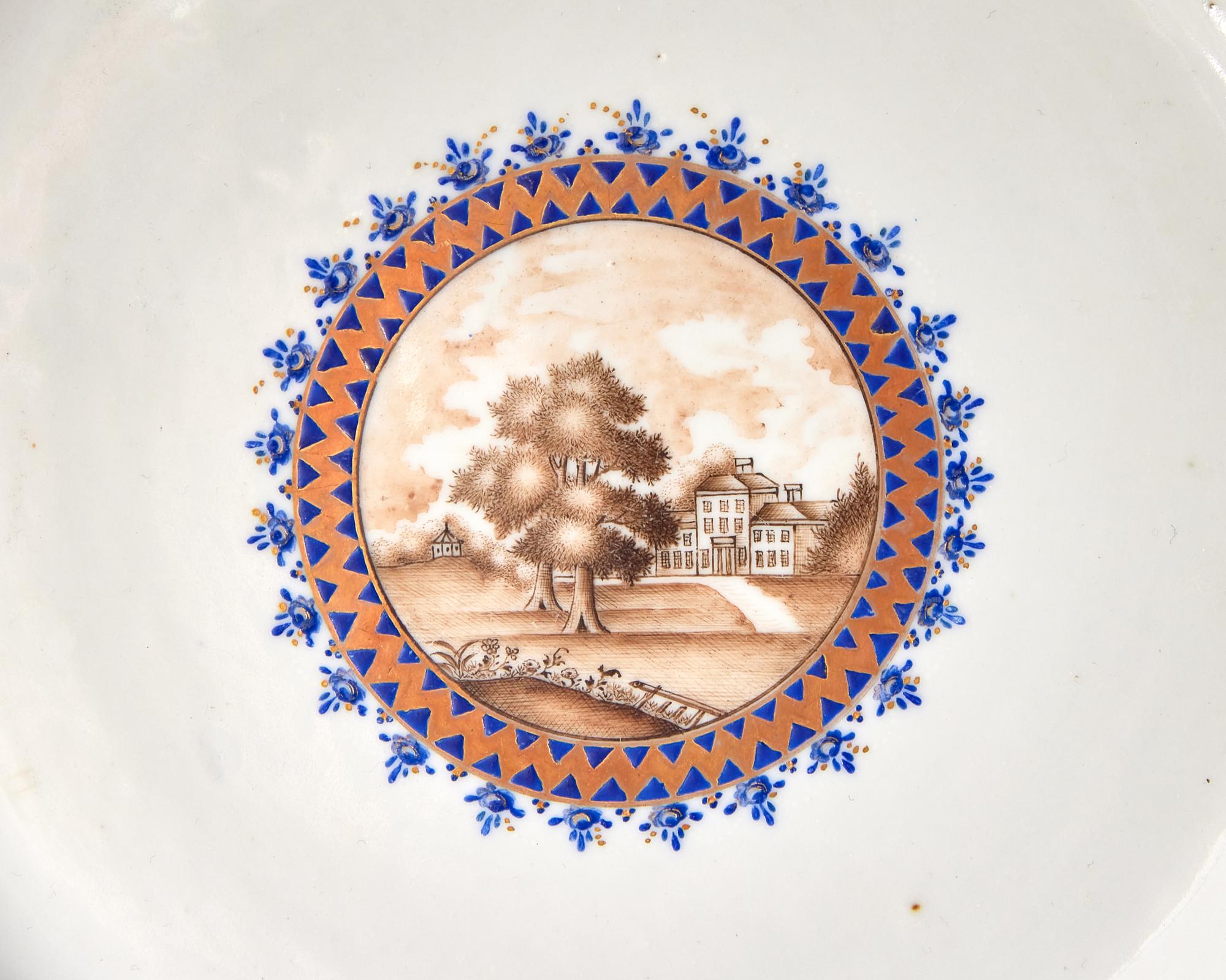 A Group Of Eight Assorted Chinese Export Porcelain Tablewares