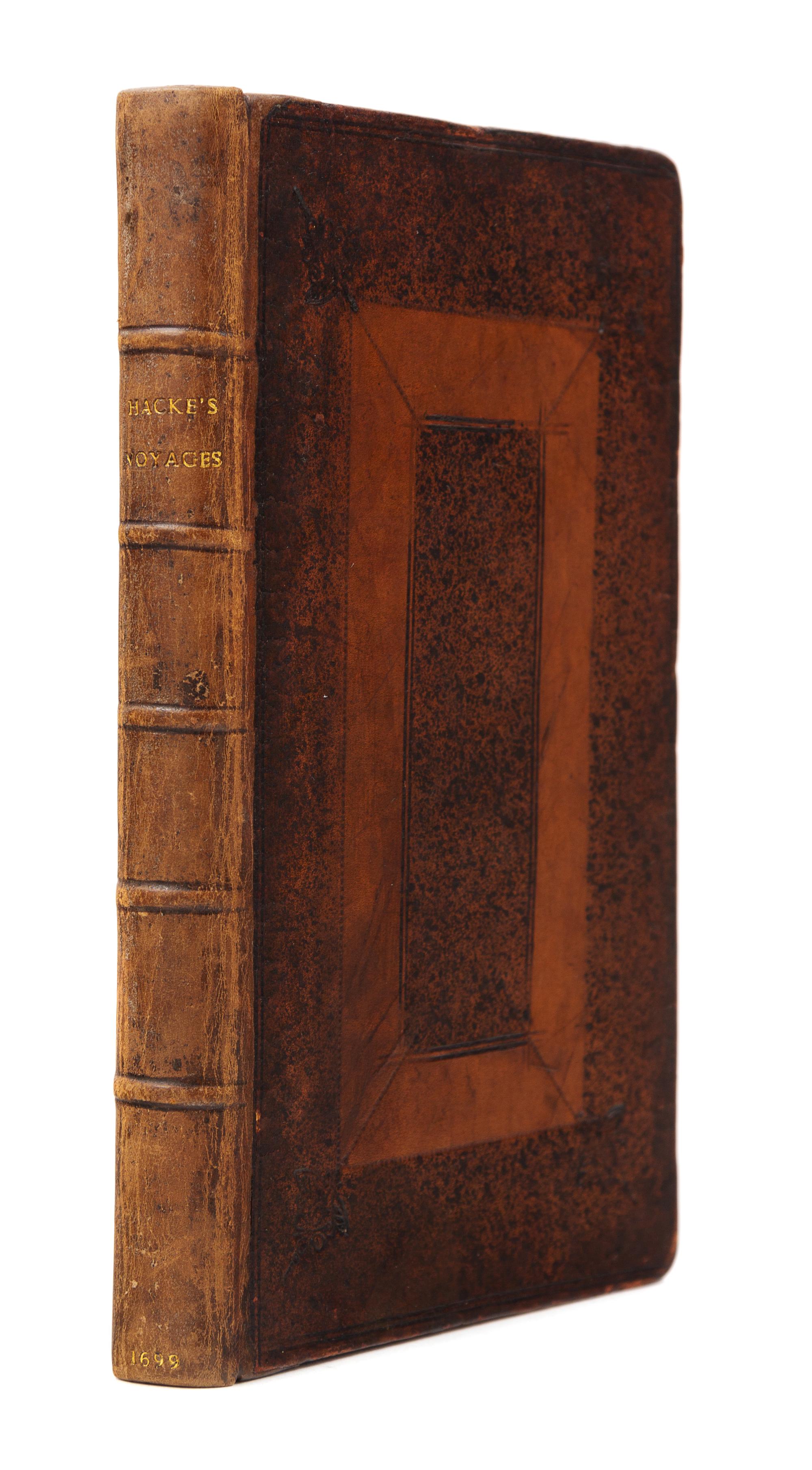 HACKE, William, editor. A Collection of Original Voyages. London, 1699. FIRST EDITION.