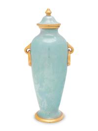 A Vienna Porcelain Covered Vase