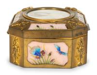 A Gilt Metal Trinket Box — 19th/20th Century