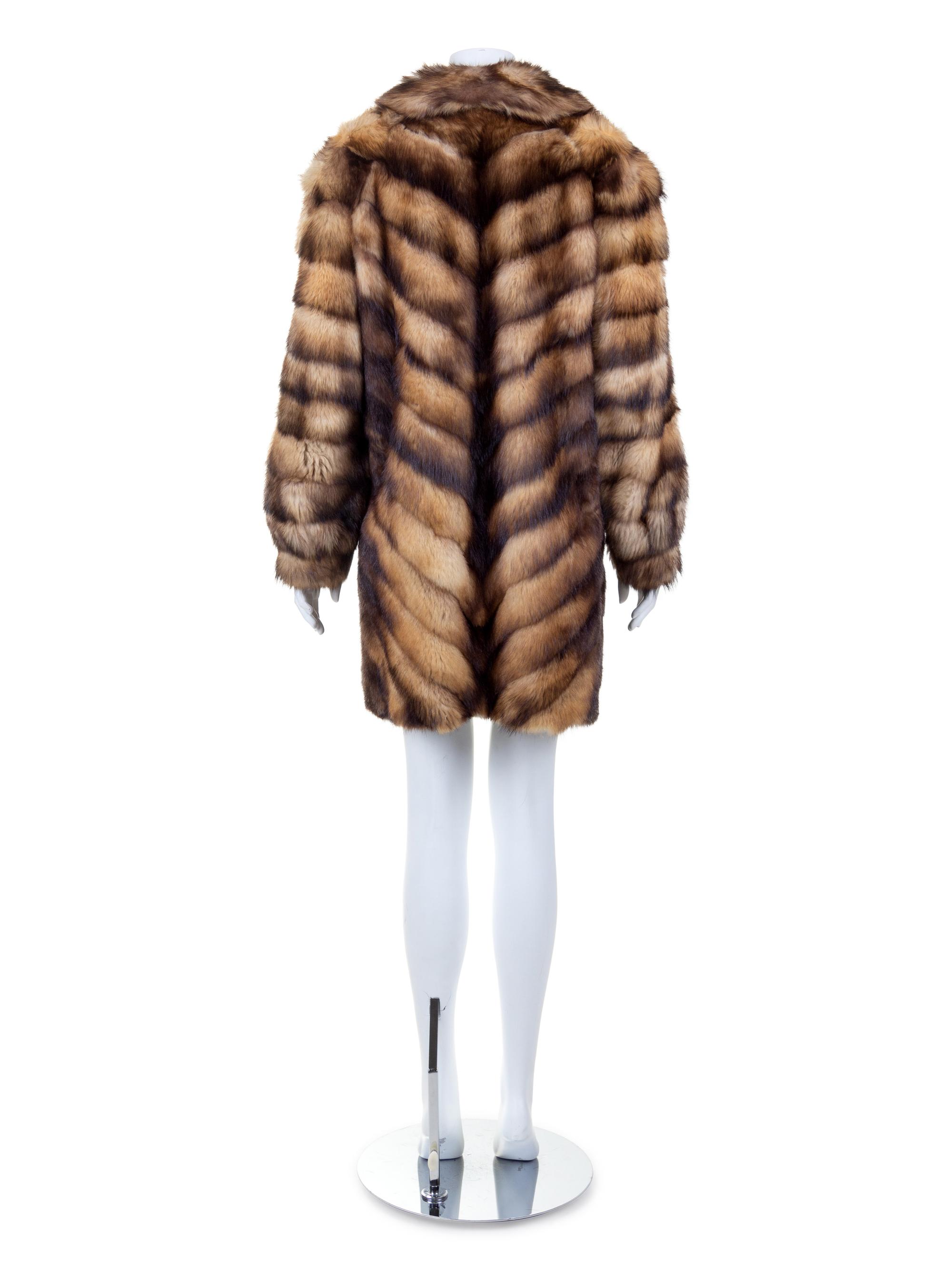 Michelle Rosin-Starr Sable Fur Coat, 1970's -1980's