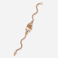 A 14K Rose Gold and Diamond Tiffany & Co. Watch Retro, c.1940