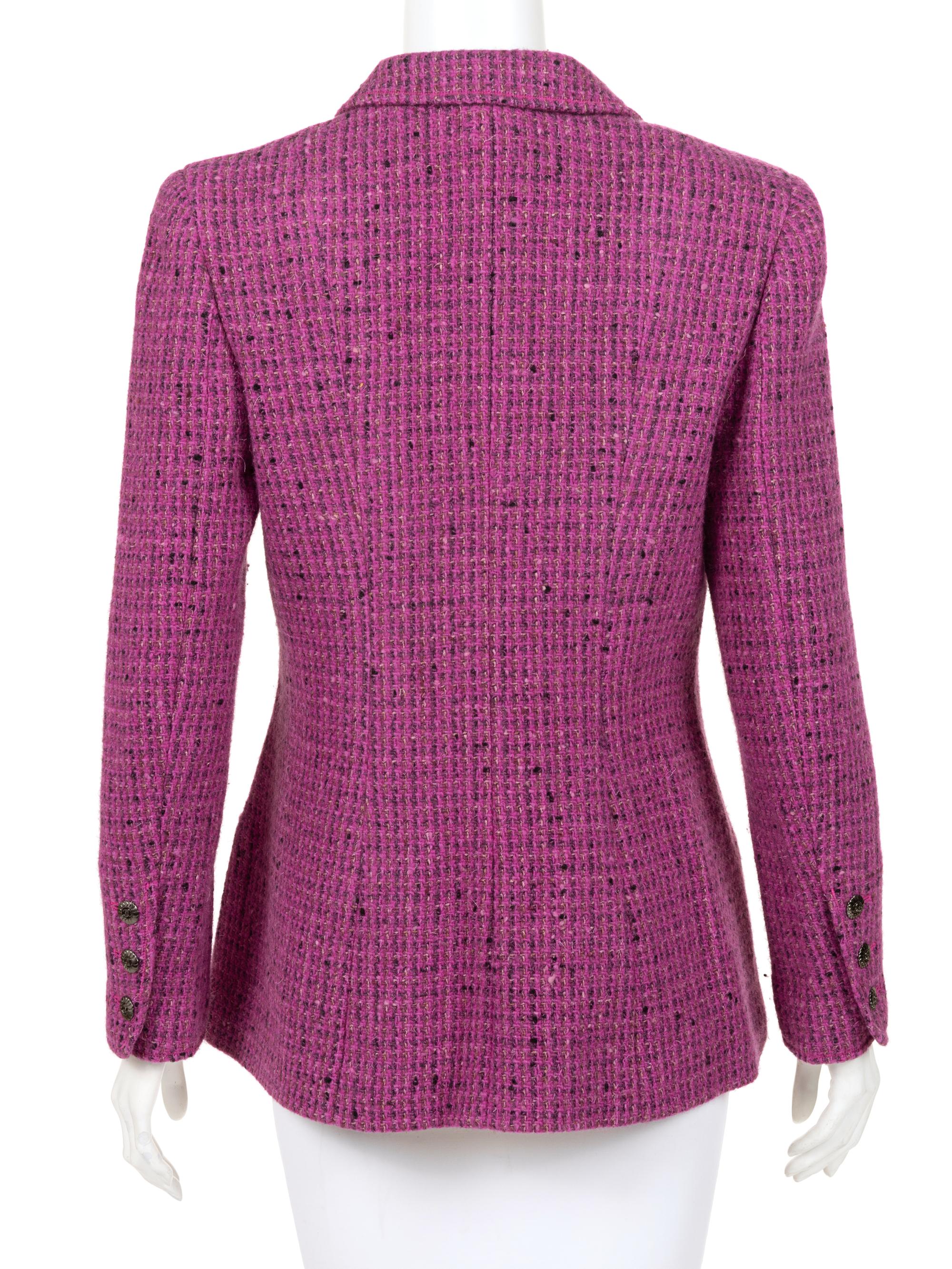 Chanel Wool Tweed Jacket, Fall 1997