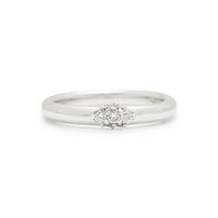 ANNA SHEFFIELD, WHITE GOLD AND DIAMOND 'CELESTINE' RING
