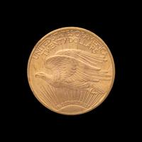 A 1922 Saint Gaudens $20 Gold Coin