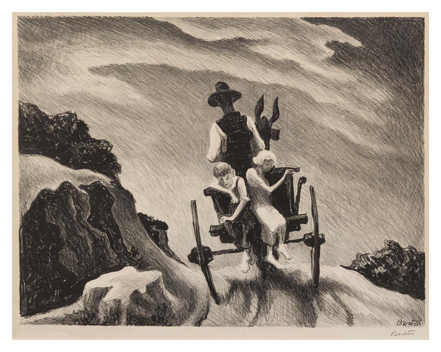 Thomas Hart Benton, (American, 1889–1975), Goin' Home, 1937