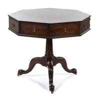 A George III Style Mahogany Octagonal Rent Table