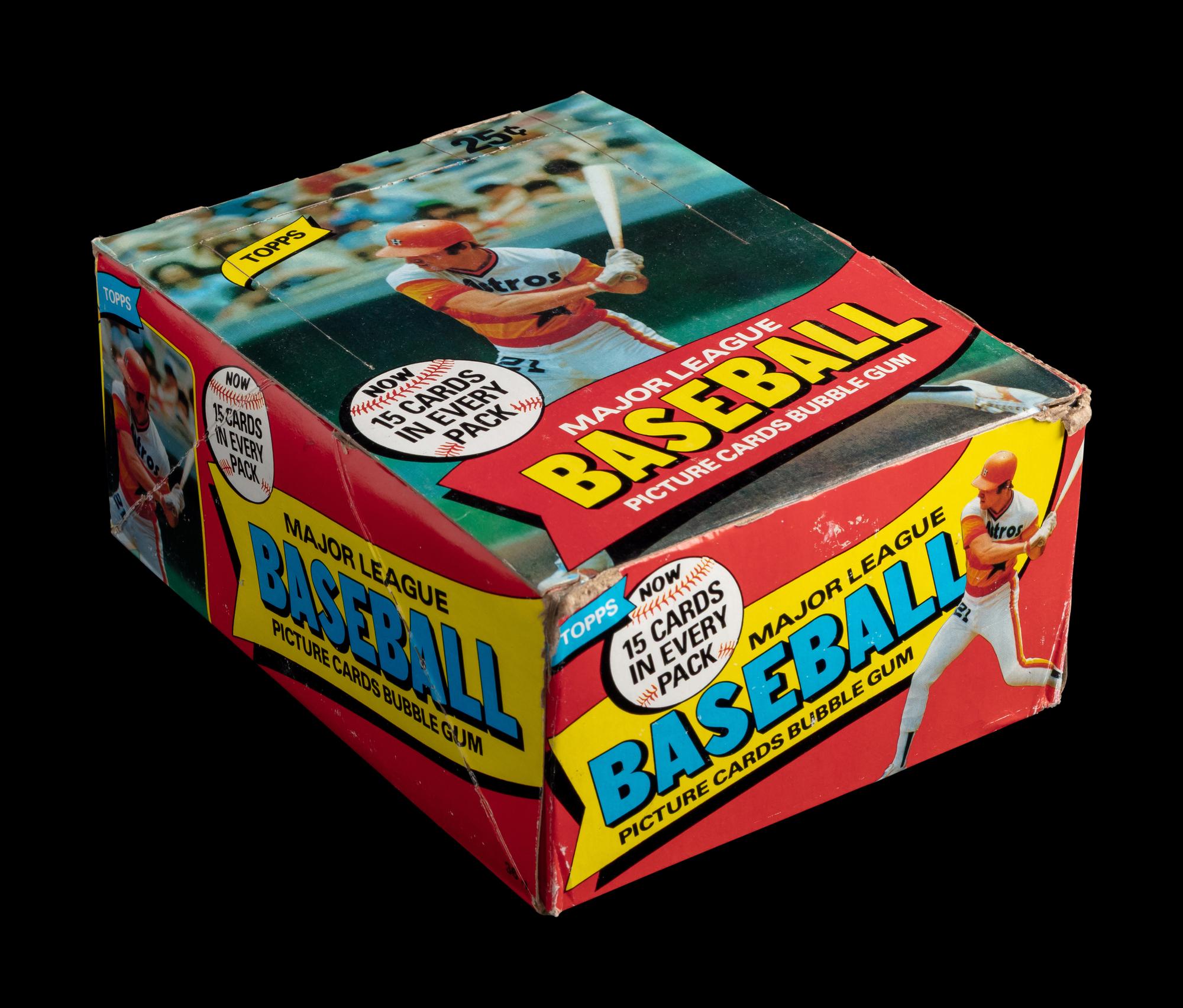 An Unopened Wax Box of 1980 Topps Baseball Cards – Possible Rickey Henderson Rookie (BBCE Certified)