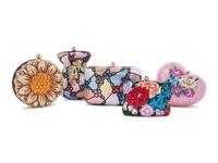 Five Kathrine Baumann Floral Motif Minaudières