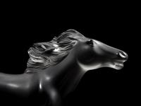 A Lalique Kazak Sculpture