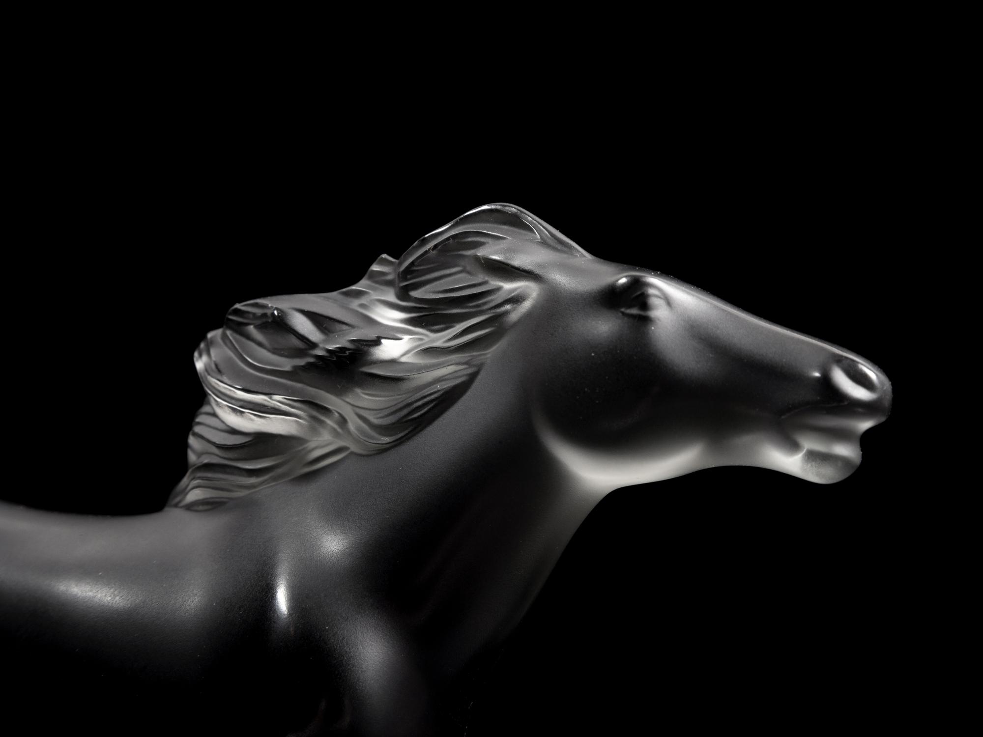 A Lalique Kazak Sculpture