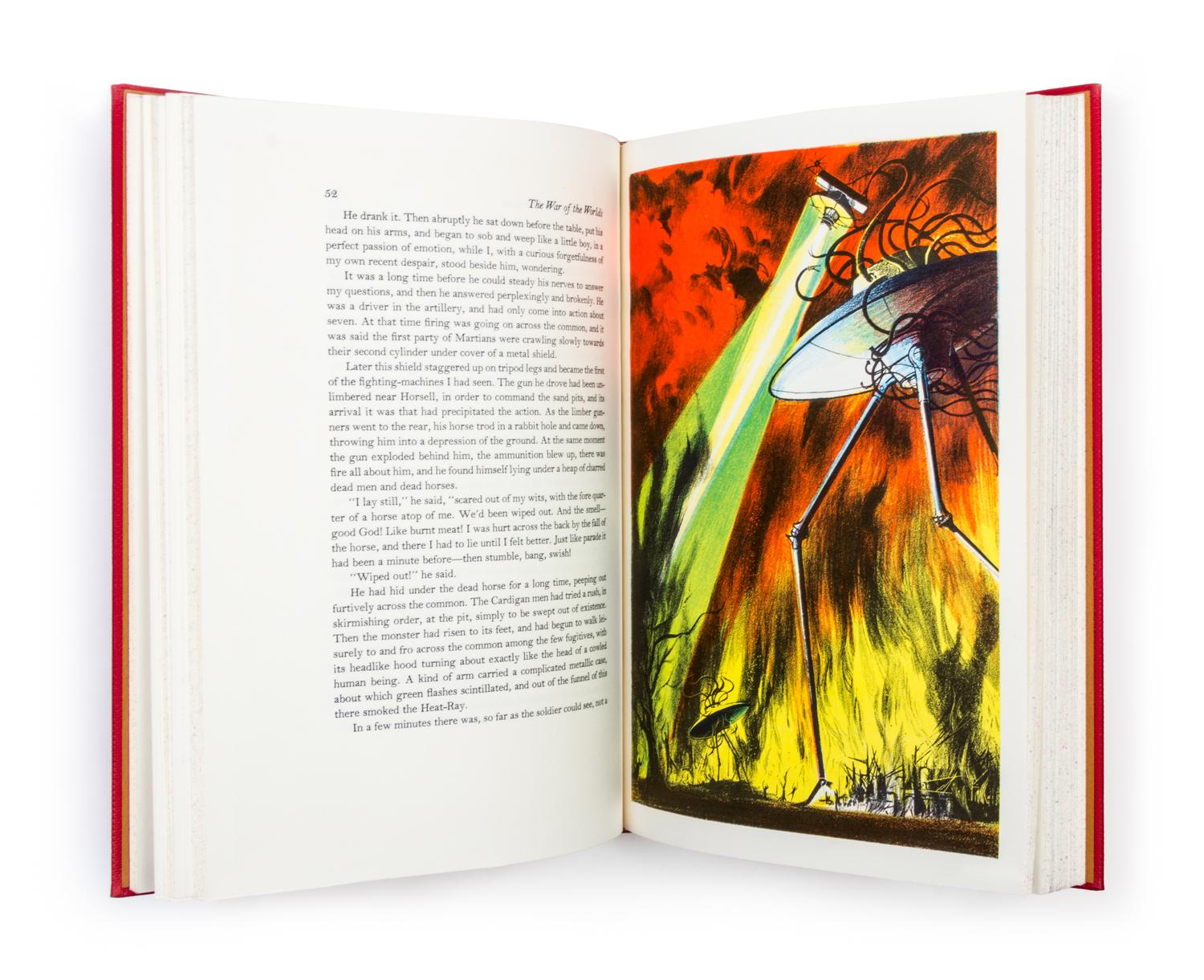 (LEC; MUGNAINI, JOSEPH) WELLS, H. G. 2 works. New York, 1964. Includes: The Time Machine and The War of the Worlds.