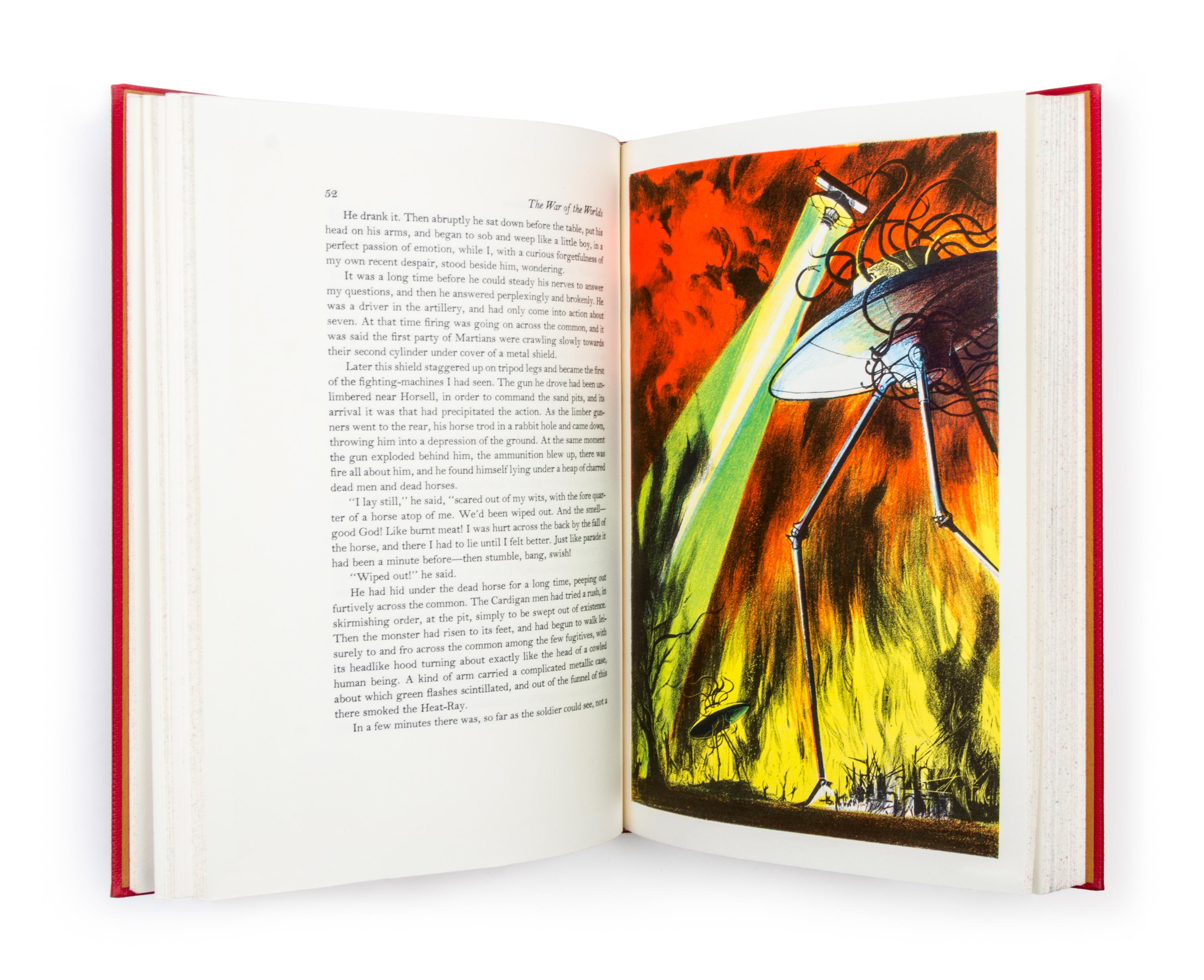 (LEC; MUGNAINI, JOSEPH) WELLS, H. G. 2 works. New York, 1964. Includes: The Time Machine and The War of the Worlds.
